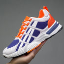 TL203 Couple Style Sports Shoes Breathable Thick Bottom Man Casual Shoes, Size: 40(Male Orange)