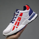TL203 Couple Style Sports Shoes Breathable Thick Bottom Man Casual Shoes, Size: 40(Male Blue)