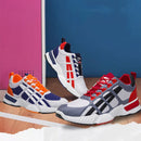 TL203 Couple Style Sports Shoes Breathable Thick Bottom Man Casual Shoes, Size: 40(Male Blue)