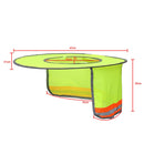 Construction Site Outdoor Construction Foldable Reflective Safety Sun Hat, Size: One Size(Fluorescent Yellow)