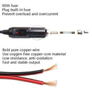 Car Compressor Refrigerator Line 12/24V Semiconductor Refrigerator Power Cord Cigarette Lighter Line, Specification: With Switch 1m