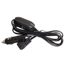 Car Compressor Refrigerator Line 12/24V Semiconductor Refrigerator Power Cord Cigarette Lighter Line, Specification: With Switch 4m