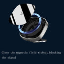 Car Magnetic Wireless Charging Mobile Phone Holder(Gray)