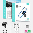 Car Magnetic Wireless Charging Mobile Phone Holder(Gray)