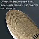 TL-207 Flying Weave Breathable Sports Shoes Men Casual Shoes, Size: 42(Black Orange)