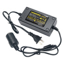 200V Turn 12V Power Converter Double Line Car Cigarette Lighter, US Plug, Model: 12V 5A 60W
