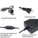 200V Turn 12V Power Converter Double Line Car Cigarette Lighter, US Plug, Model: 12V 5A 60W