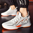 TL-601 Flying Weaving Couple Shoes Man Low-top Breathable Shoes, Size: 41(White)