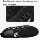TL-601 Flying Weaving Couple Shoes Man Low-top Breathable Shoes, Size: 41(Black Gray)