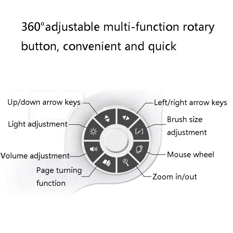 DELUX T11 29 Keys Single-Hand Keyboard Shortcut Key Speech Tool Flat Keyboard, Colour: Dark Grey