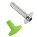 Stainless Steel Pineapple Peeler Slicers Fruit Cutter Kitchen Tools(Fruit Green handle)