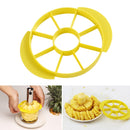 Stainless Steel Pineapple Peeler Slicers Fruit Cutter Kitchen Tools(Fruit Green handle)