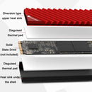 Jonsbo M.2-3 Solid State Radiator For NVME/SSD(Red)