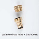 3 Sets Universal Quick Coupling For Car Washing Garden Water Pipe(WNJ01)