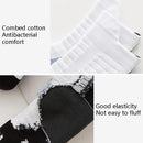 2 Pairs Antibacterial Terry Socks Basketball Socks Men And Women Adult Sports Socks, Size: XL 43-45 Yards(White)