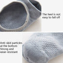 2 Pairs Combed Cotton Yoga Socks Towel Bottom Reveal Round Head Dance Fitness Sports Flooring Socks, Size: One Size(Purple )