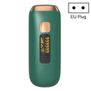 T4 Home IPL Whole Body Electric Freezing Point Laser Hair Removal Apparatus, Specification:EU Plug(Ink Green)