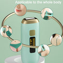 T4 Home IPL Whole Body Electric Freezing Point Laser Hair Removal Apparatus, Specification:EU Plug(Light Green)
