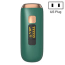 T4 Home IPL Whole Body Electric Freezing Point Laser Hair Removal Apparatus, Specification:US Plug(Ink Green)