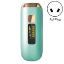T4 Home IPL Whole Body Electric Freezing Point Laser Hair Removal Apparatus, Specification:AU Plug(Light Green)