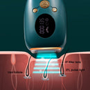IPL02 Quartz Tube Freezing Point Full Body Laser Hair Removal Device For Women, Specification:EU Plug(White)