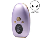 IPL02 Quartz Tube Freezing Point Full Body Laser Hair Removal Device For Women, Specification:AU Plug(Purple)