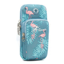 2 PCS B082 Sports Outdoor Arm Bag Mobile Phone Arm Band Running Fitness Mobile Phone Bag, Specificationï¼š Small (Cyan)