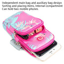 2 PCS B082 Sports Outdoor Arm Bag Mobile Phone Arm Band Running Fitness Mobile Phone Bag, Specificationï¼š Small (Cyan)