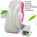 2 PCS B082 Sports Outdoor Arm Bag Mobile Phone Arm Band Running Fitness Mobile Phone Bag, Specificationï¼š Small (Cyan)