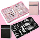 26 In 1 Pink Nail Clipper Set Manicure Set Stainless Steel Nail Clipper Manicure Tool
