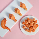 10 PCS Chicken Rice Flower Model Simulation Food Model Toy Shooting Props