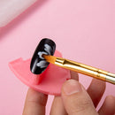 8 In 1 Nail Art Flower Pen Painted Pen Rainbow Gradient French Phototherapy Nail Pen(Flower Petal Pen)