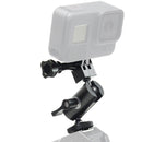 Type B Magic Arm Dual BallHead Cold Shoe 1/4 Inch Mount Adapter for GoPro HERO10 Black / HERO9 Black / HERO8 Black /7 /6 /5 /5 Session /4 Session /4 /3+ /3 /2 /1, DJI Osmo Action, Xiaoyi and Other Action Cameras
