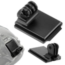 Upgraded Version Helmet Base Adapter Fixed Mount Hunting CS NVG Bracket for GoPro HERO10 Black / HERO9 Black /HERO8 Black /7 /6 /5 /5 Session /4 Session /4 /3+ /3 /2 /1, DJI Osmo Action, Xiaoyi And Other Action Cameras