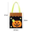 3 PCS SYSDWS05 Halloween Non-Woven Gift Candy Bag(Pumpkin)