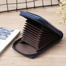 2 PCS Vertical Ladies Coin Purse Woven Pattern Mini Organ Card Holder Student ID Bag(Rose Red)