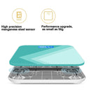 Battery 28cm Smart Electronic Scales Weight Scales Household Body Scales( Light Green)