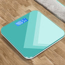 Charging 28cm Smart Electronic Scales Weight Scales Household Body Scales( Light Green)