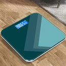 Charging 28cm Smart Electronic Scales Weight Scales Household Body Scales(Deep Green)
