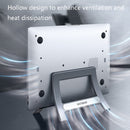 Oatsbasf 03671 Multifunctional Computer Tablet Cellphone Storage Bracket, Colour: Deluxe Version (Gray)