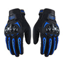 Riding Tribe MCS-17 Motorcycle Gloves Touch Screen Outdoor Riding Gloves, Size: M(Blue)