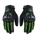 Riding Tribe MCS-17 Motorcycle Gloves Touch Screen Outdoor Riding Gloves, Size: M(Green)