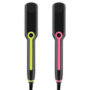 30W Straight and Curly Hair Dual-purpose Styling Splint for Girls Hair Care Anion Widening Splint,CN Plug(Cherry Pink)