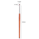 8 PCS Nail Art Phototherapy Gradient Smudge Pen Oblique Mouth Pen Mahogany Pen Rod Nail Art Brush(6.6mm)