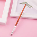 8 PCS Nail Art Phototherapy Gradient Smudge Pen Oblique Mouth Pen Mahogany Pen Rod Nail Art Brush(6.6mm)