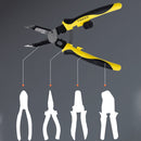 7 In 1 Multi-Function Wire Stripper Electrician Manual Tool(Black Yellow)