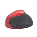 JSY-03 6 Keys Wireless Vertical Charging Mouse Ergonomic Vertical Optical Mouse(Red)