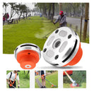 Universal Lawn Mower Chain Grass Trimmer Head For Garden Trimmer Grass Cutter Spare Parts, Specification: Red With Padded