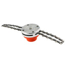 Universal Lawn Mower Chain Grass Trimmer Head For Garden Trimmer Grass Cutter Spare Parts, Specification: Red With Padded