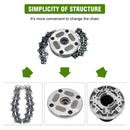 Universal Lawn Mower Chain Grass Trimmer Head For Garden Trimmer Grass Cutter Spare Parts, Specification: Red With Padded